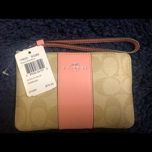 Authentic Coach Wristlet